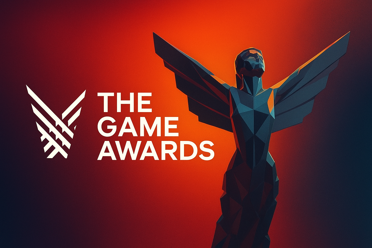 “Logo de The Game Awards, premiação anual que celebra os melhores jogos e criadores da indústria dos videogames.”